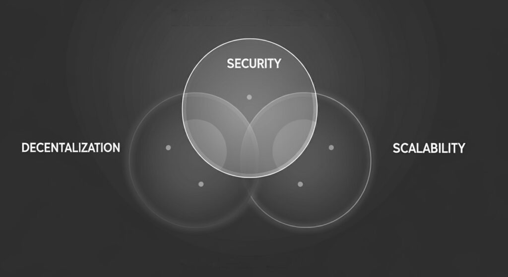 Venn Diagram Illustrating The Blockchain Trilemma